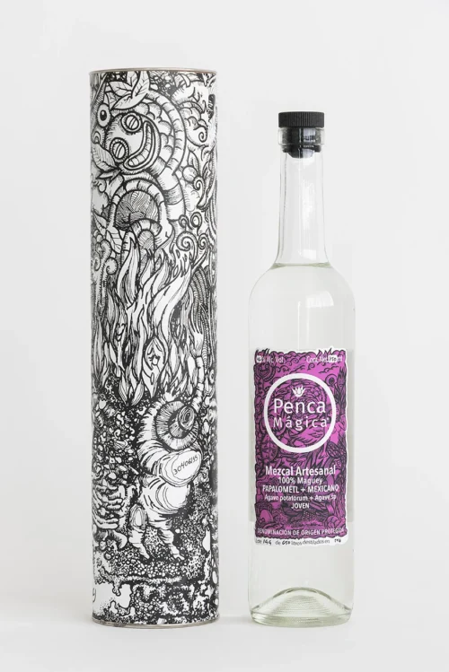 Mezcal Artesanal Ensamble Papalometl & Mexicano 2016